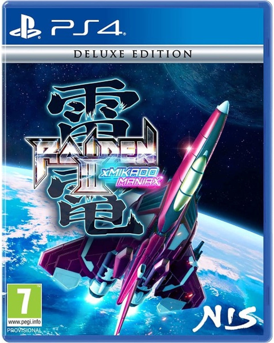 Raiden III x MIKADO MANIAX Deluxe Edition PlayStation 4 game box