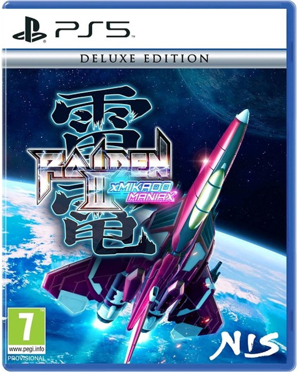Raiden III x MIKADO MANIAX Deluxe Edition PlayStation 5 box art