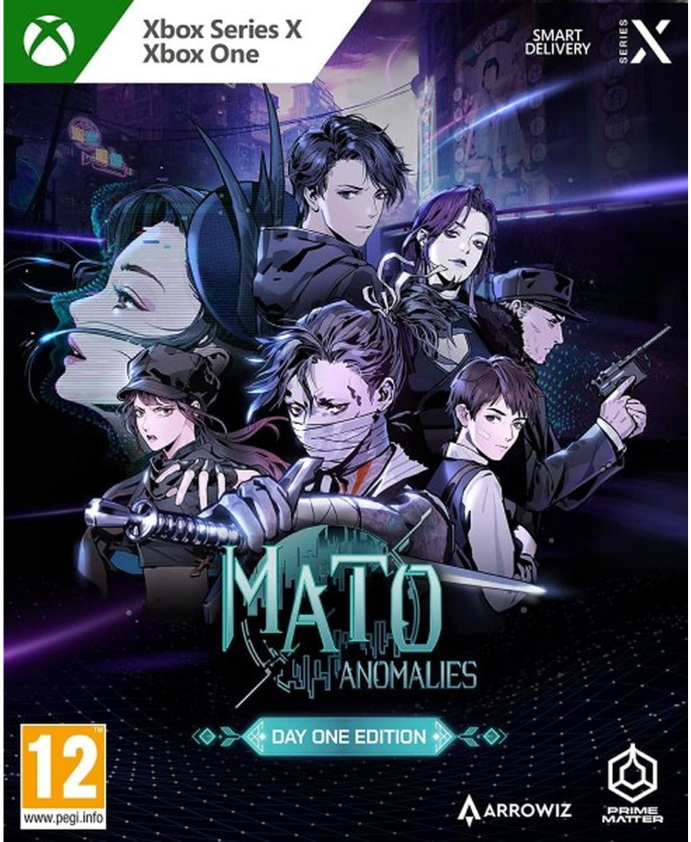 Mato Anomalies Day One Edition Xbox Series X game box