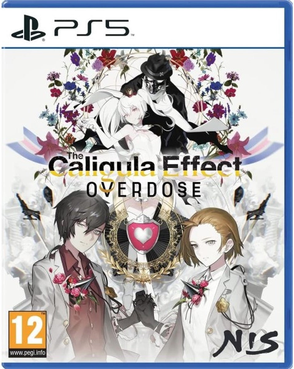 The Caligula Effect: Overdose Standard Edition PlayStation 5 box art