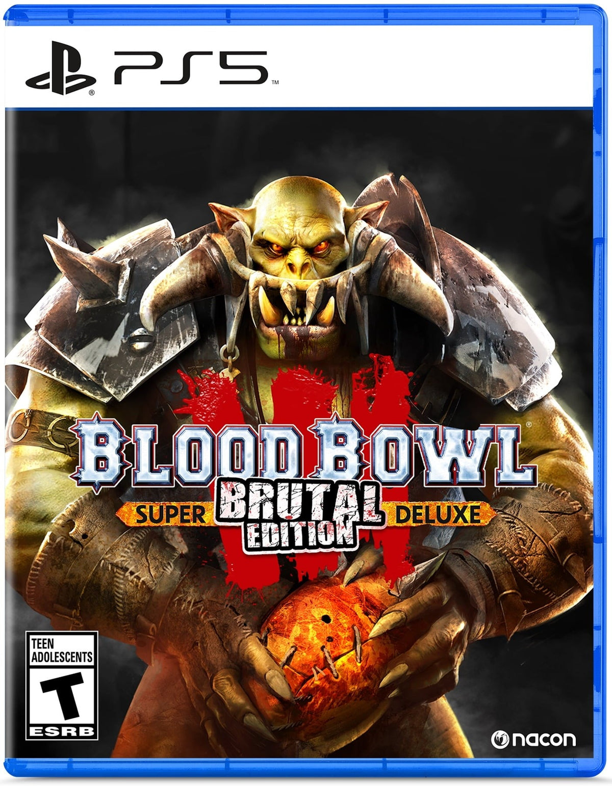 Blood Bowl 3: Brutal Edition PlayStation 5 box art