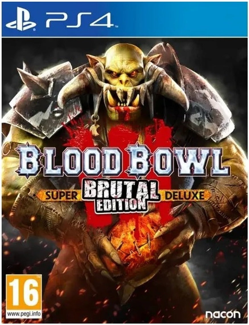 Blood Bowl 3 Brutal Edition PlayStation 4 box art