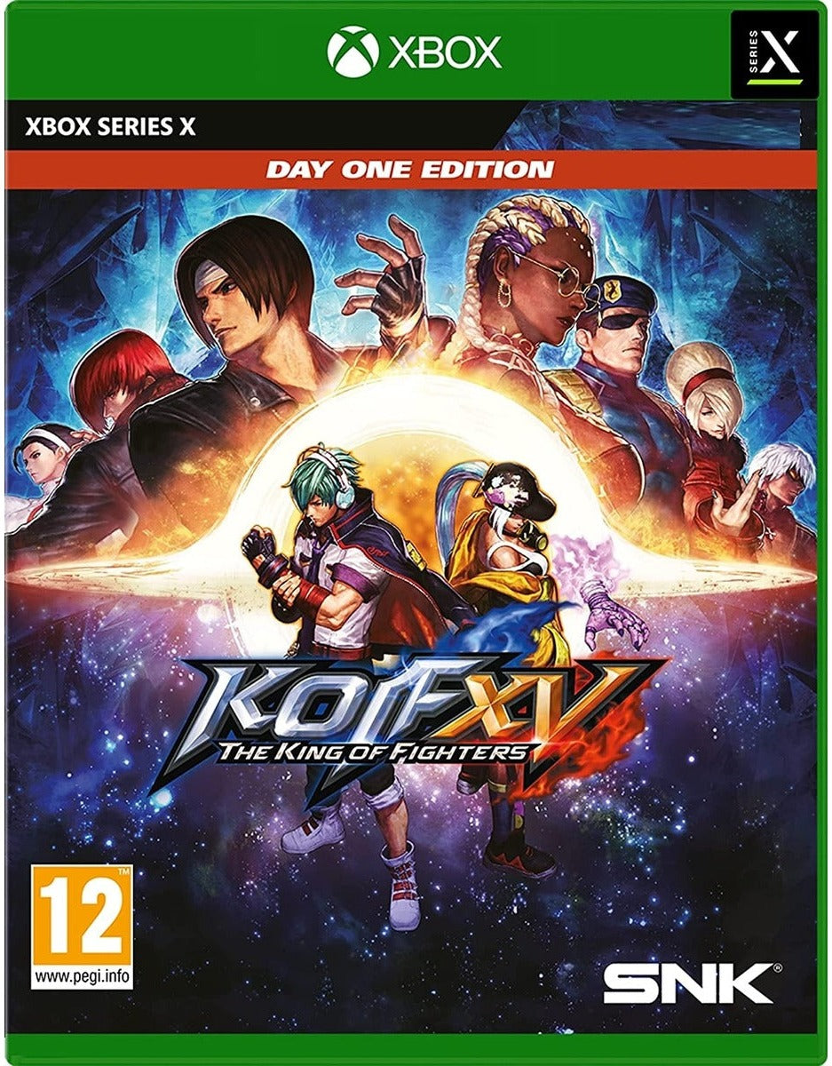 The King of Fighters XV Day One Edition Xbox Series X box art