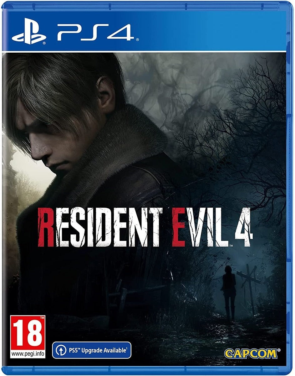Resident Evil 4 Remake PS4 game box art