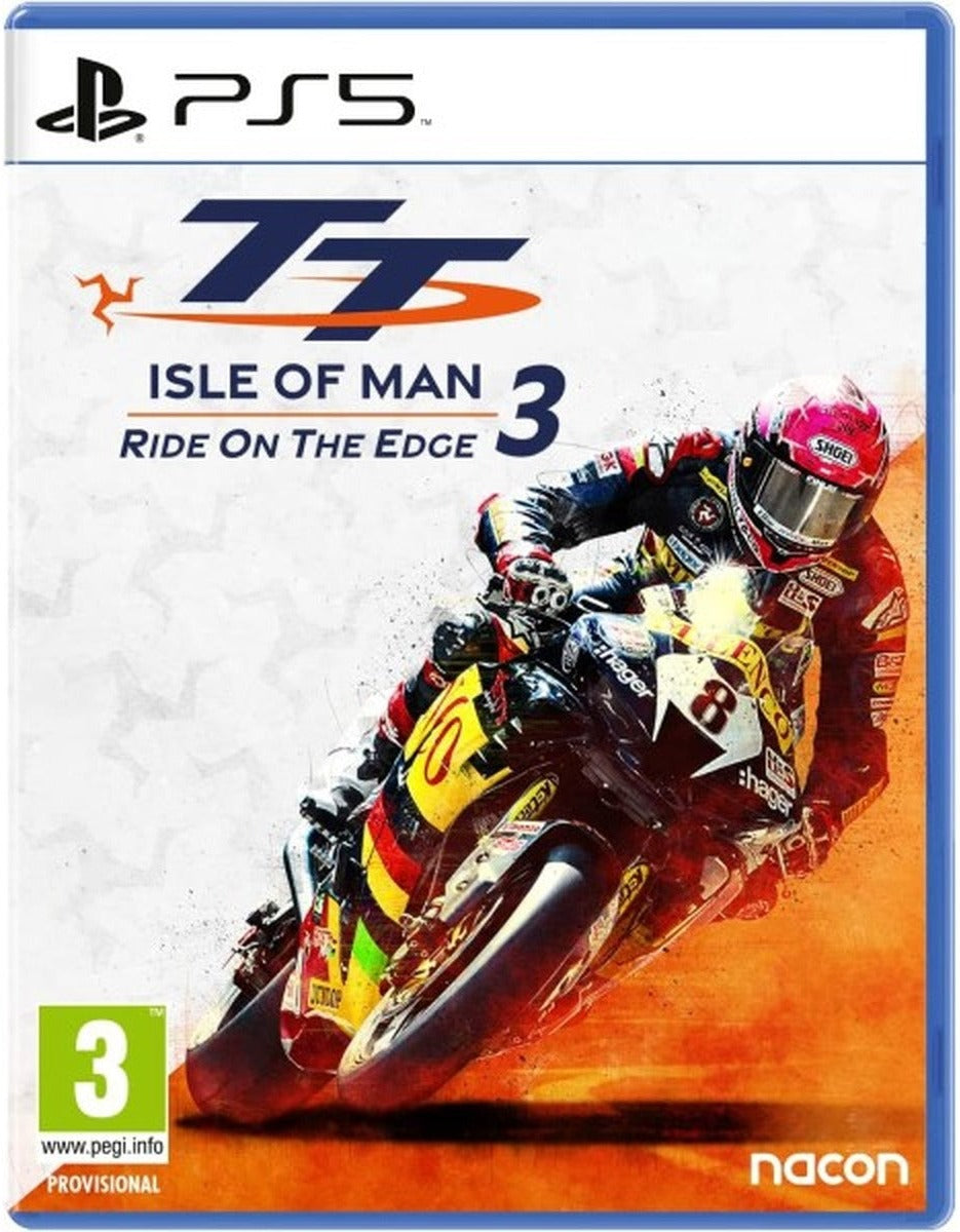TT Isle of Man: Ride on the Edge 3 PlayStation 5 game box art