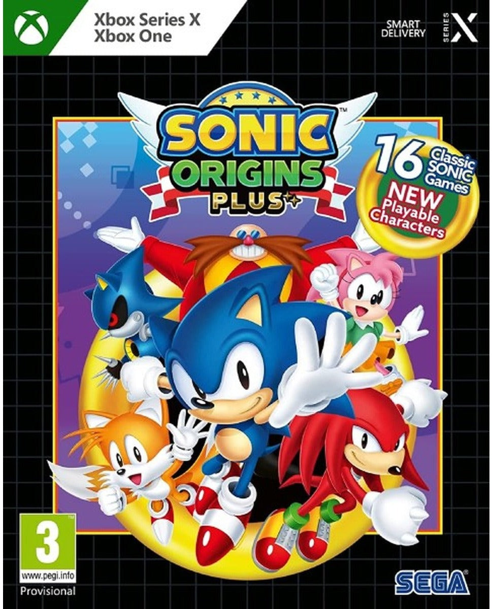 Sonic Origins Plus Xbox Series X box art