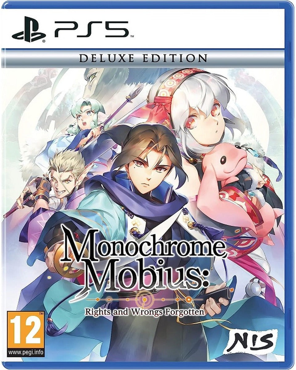 Monochrome Mobius: Rights and Wrongs Forgotten Deluxe Edition PS5 box art