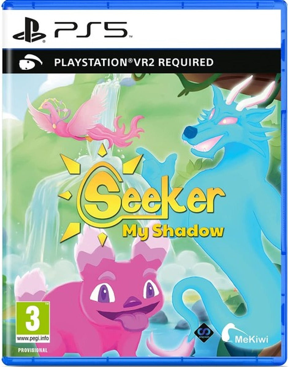 Seeker: My Shadow PlayStation 5 game box art – Perp Games physical edition