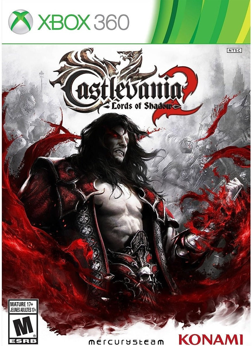 Castlevania: Lords of Shadow 2 Xbox 360 game box art