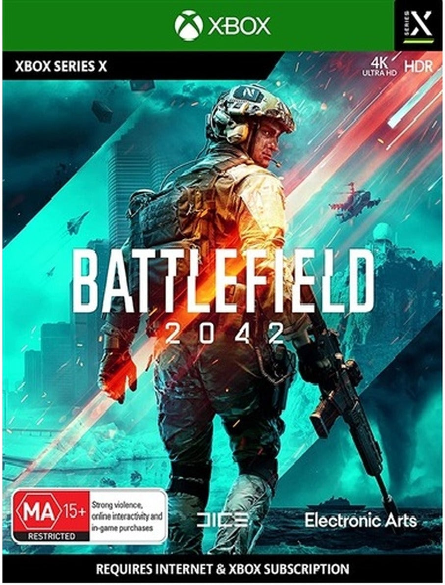 Battlefield 2042 Xbox Series X game box