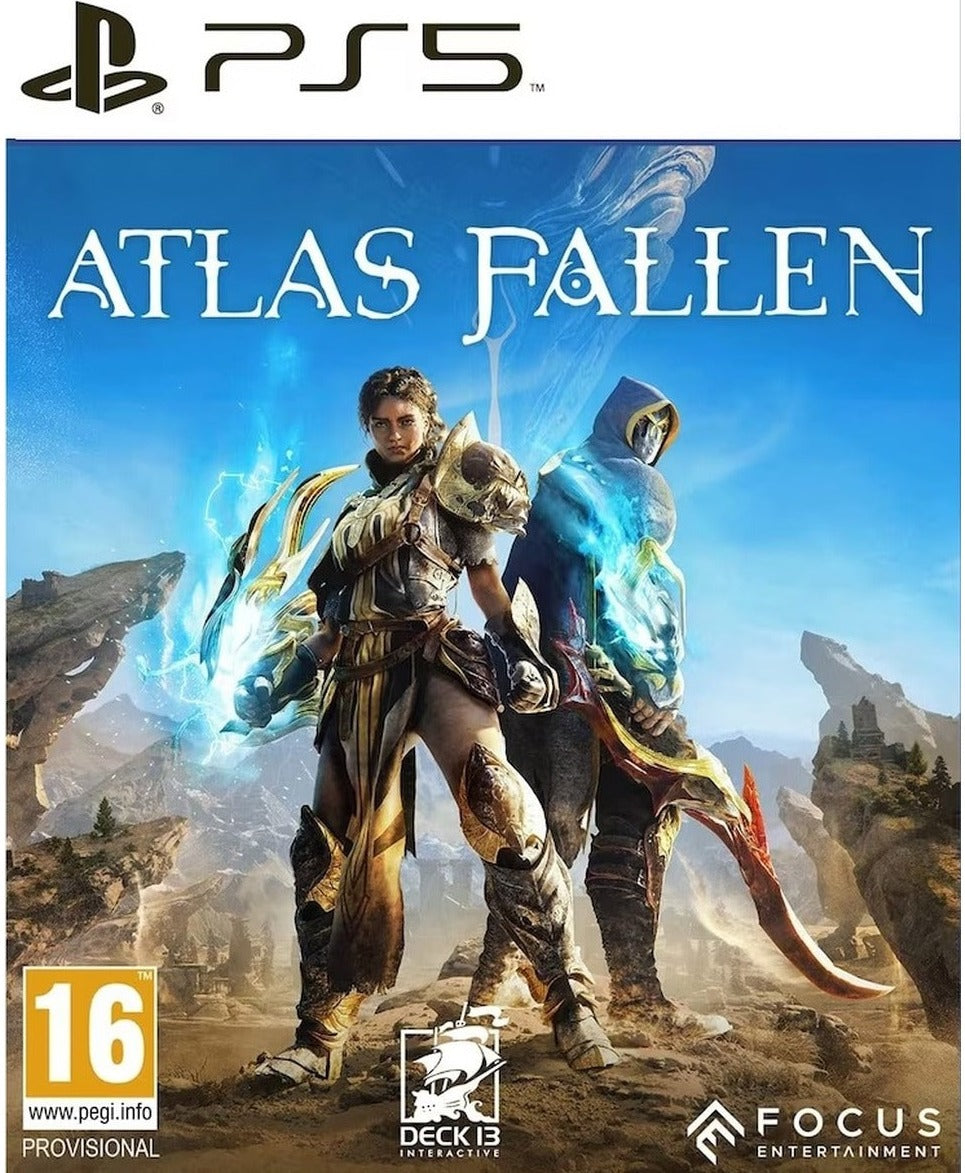 Atlas Fallen PlayStation 5 game box art