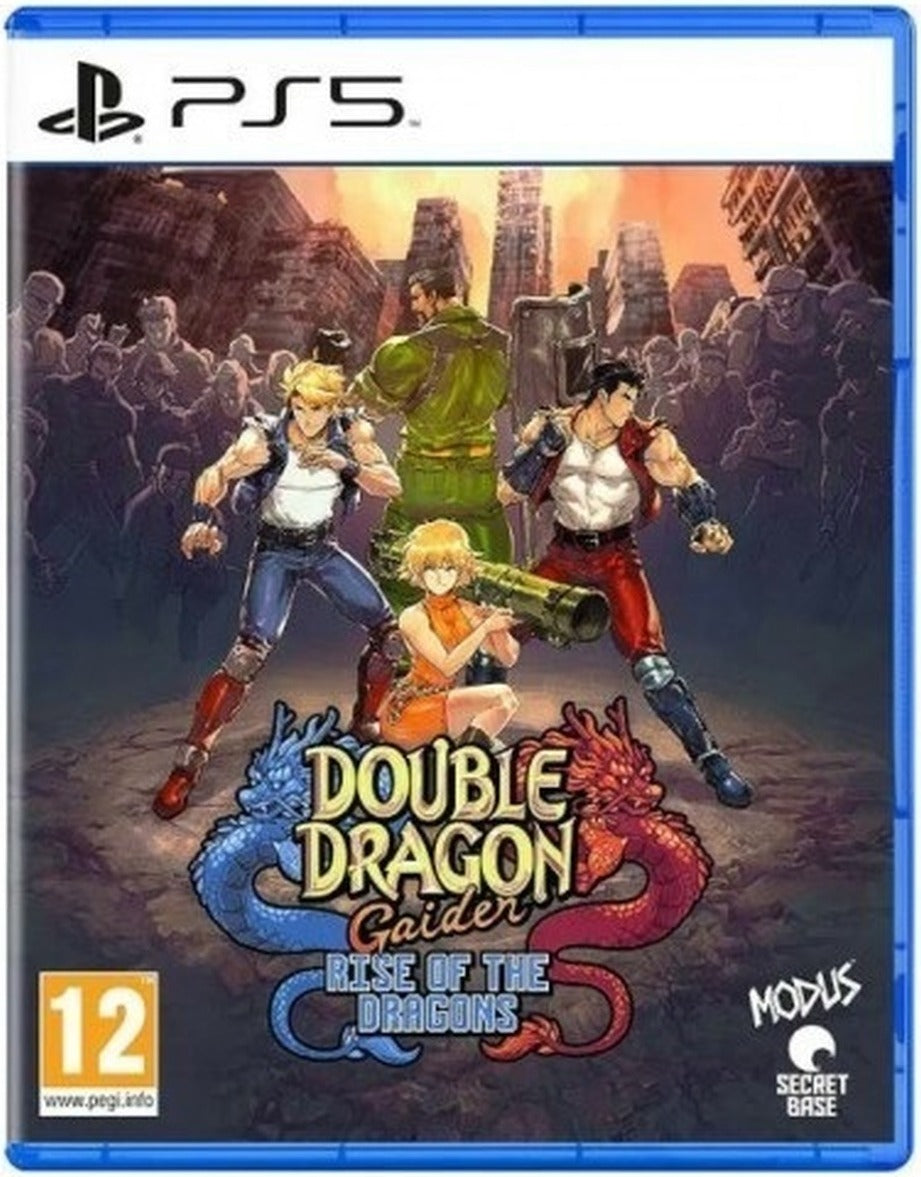 Double Dragon Gaiden: Rise of the Dragons PlayStation 5 box art