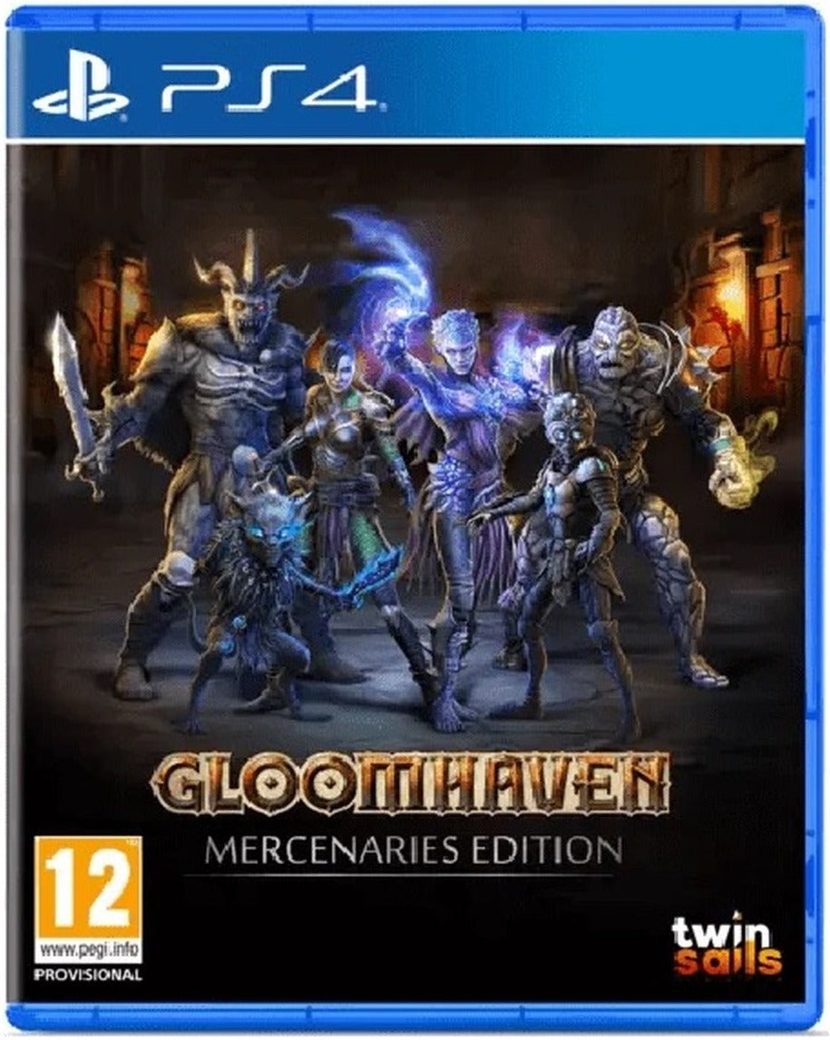 Gloomhaven Mercenaries Edition PlayStation 4 box art