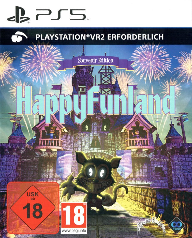 HappyFunland Souvenir Edition PS5 box art – Perp Games PSVR2