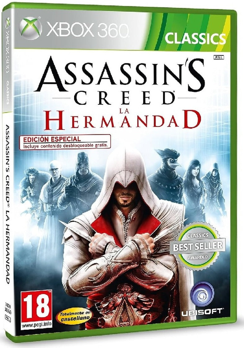 Assassin's Creed Brotherhood Special Edition Xbox 360 game box – Spanish edition