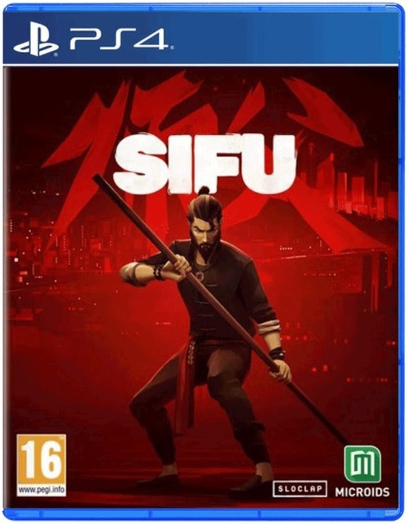 Sifu PlayStation 4 game box art