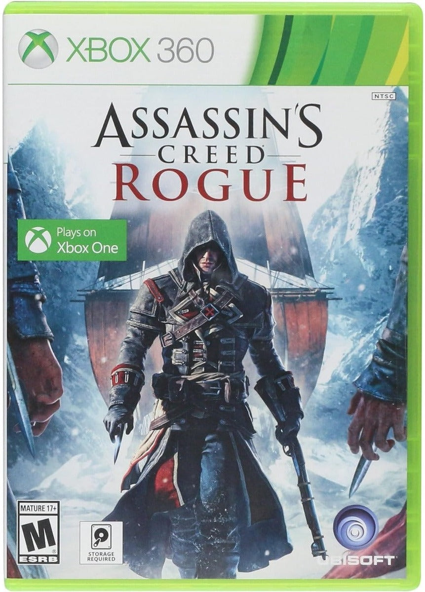Assassin's Creed: Rogue Xbox 360 game box art
