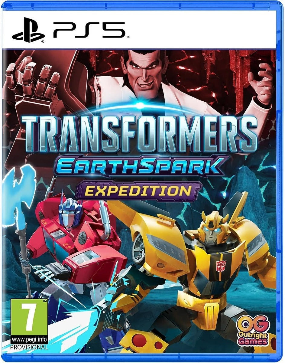 Transformers: EarthSpark – Expedition PlayStation 5 box art