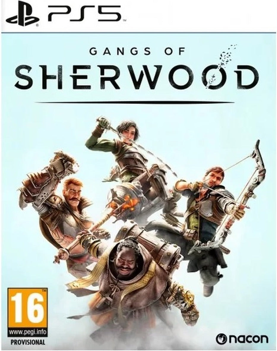 Gangs of Sherwood PlayStation 5 game box art