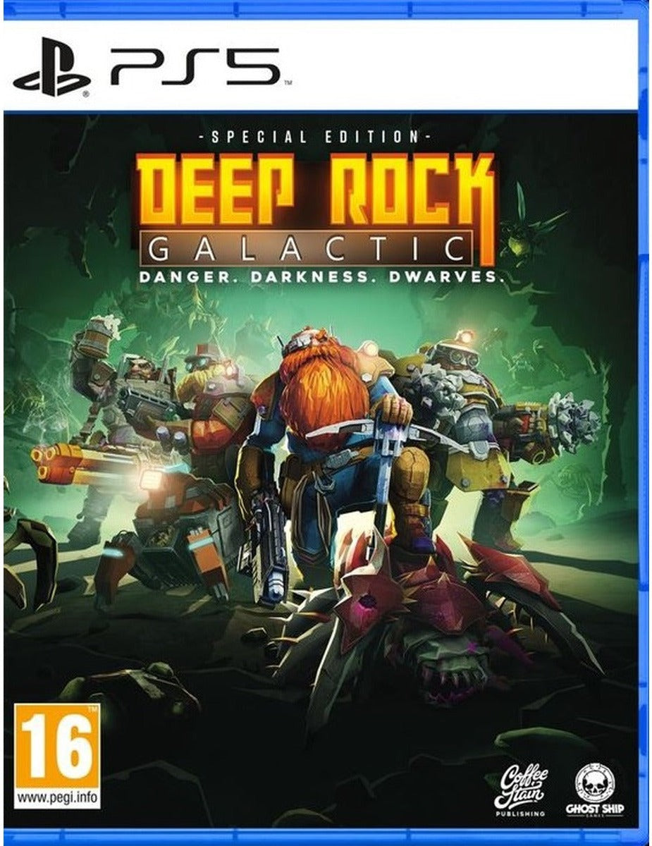 Deep Rock Galactic Special Edition PlayStation 5 box art