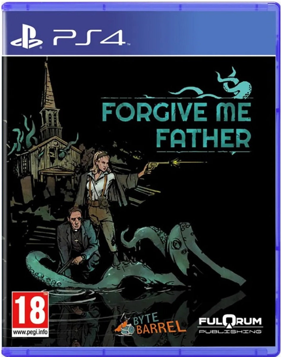 Forgive Me Father PlayStation 4 game box art