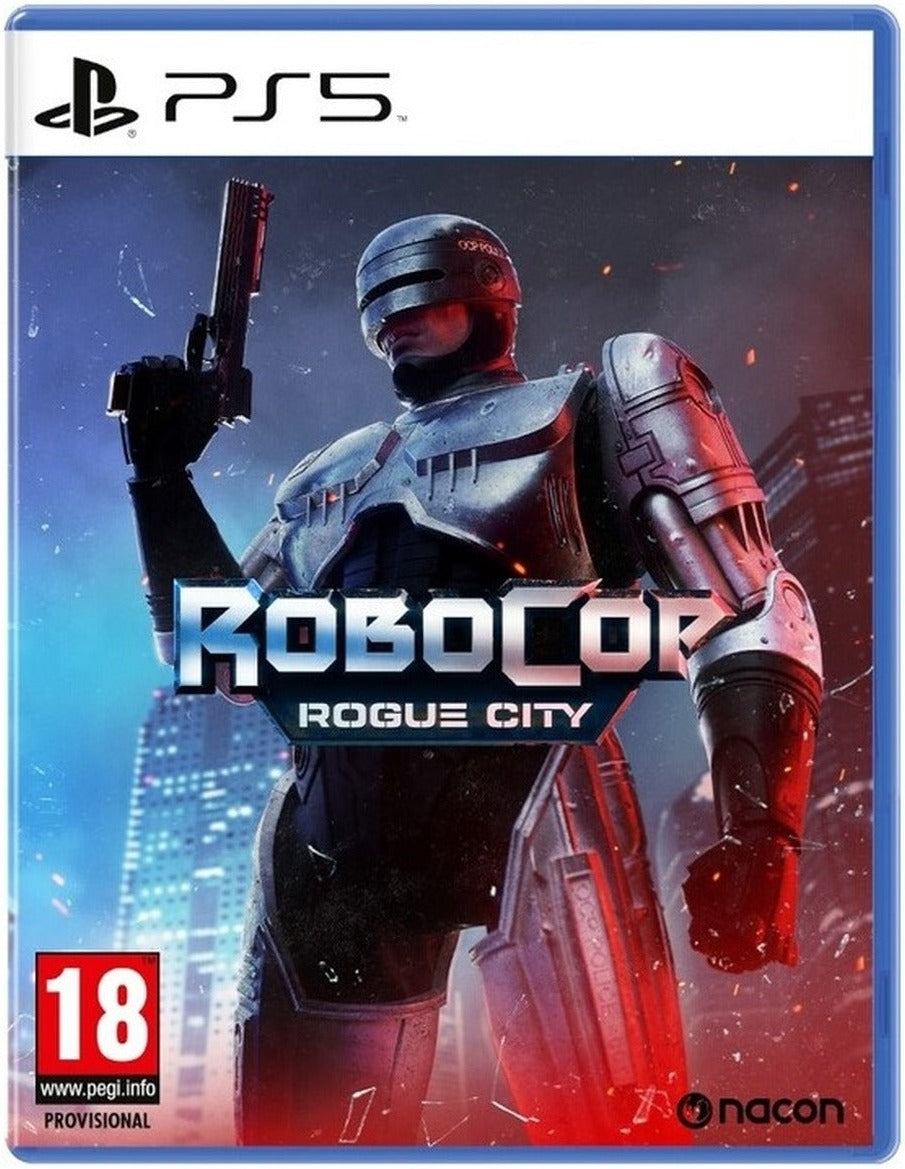 RoboCop: Rogue City PlayStation 5 game box art