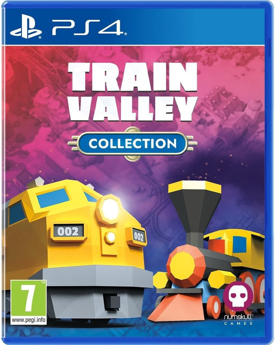 Train Valley Collection PlayStation 4 game box art by Numskull Games