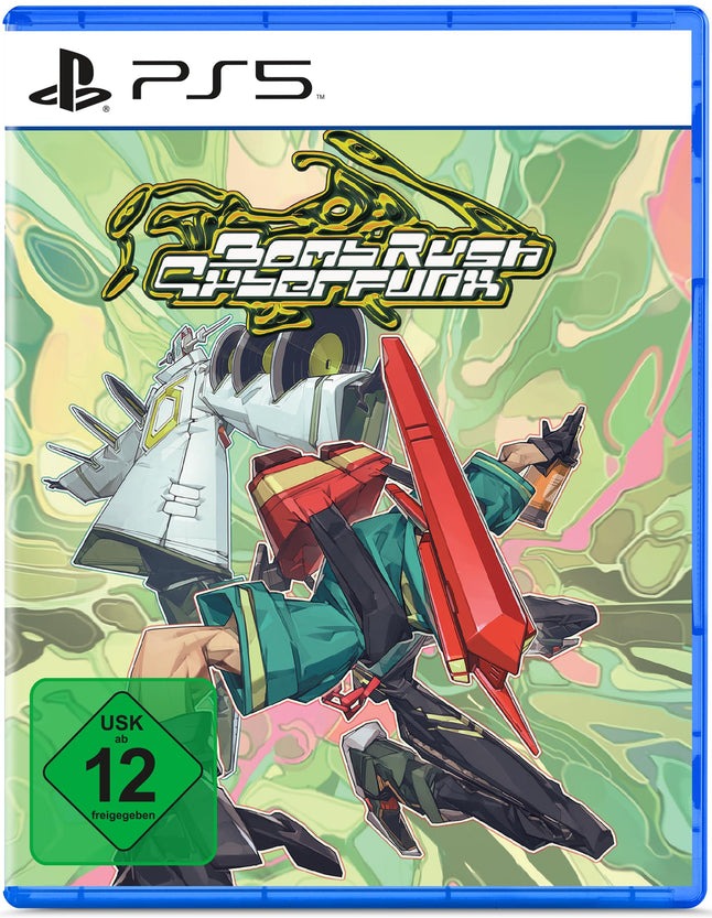 Bomb Rush Cyberfunk PlayStation 5 box art