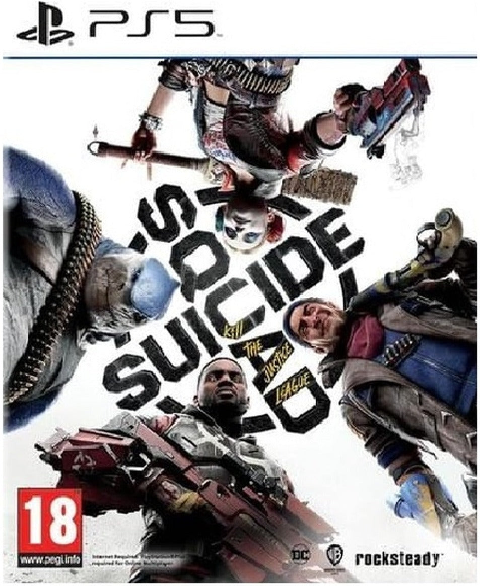 Suicide Squad: Kill the Justice League PlayStation 5 game box art