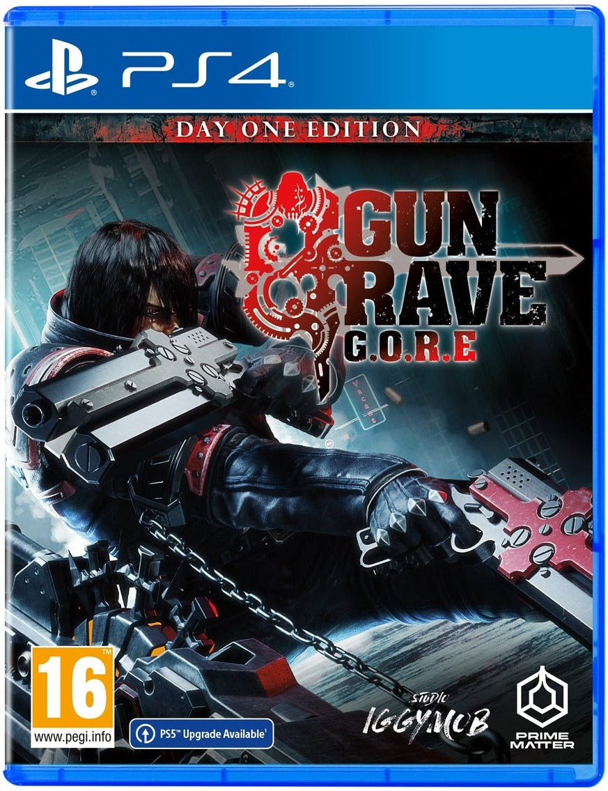 Gungrave G.O.R.E. Day One Edition PlayStation 4 box art