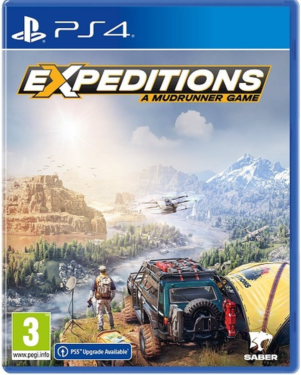 Expeditions: A MudRunner Game Day One Edition PlayStation 4 box art