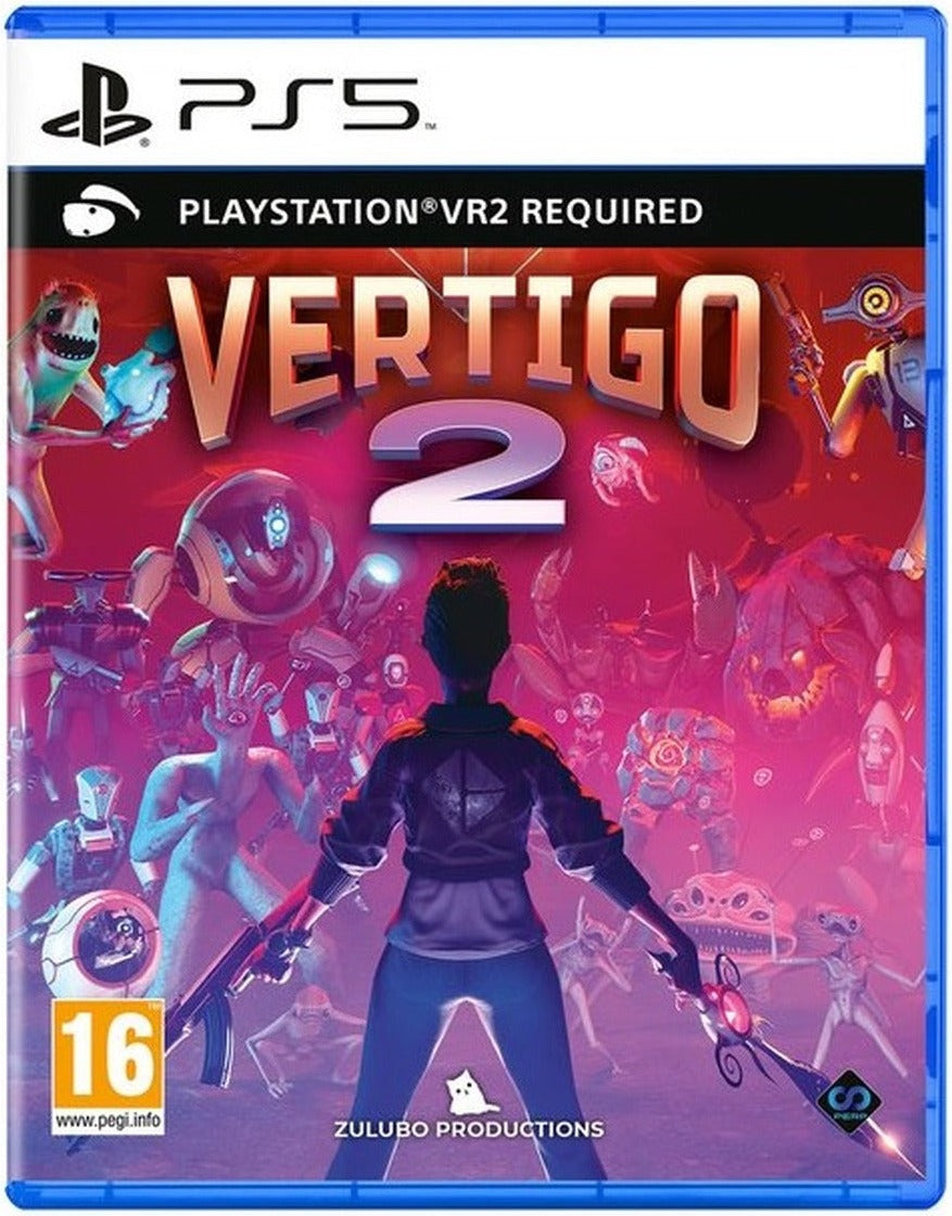 Vertigo 2 PlayStation VR2 game box art for PS5