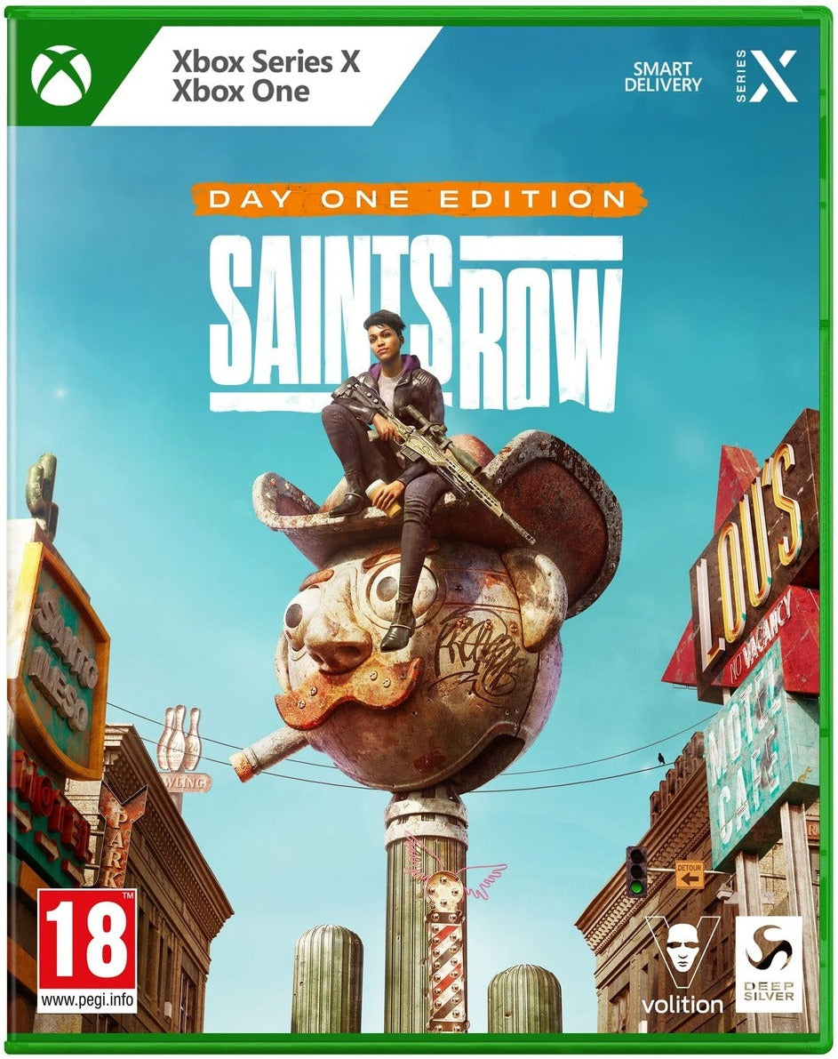 Saints Row Day One Edition Xbox Series X game box