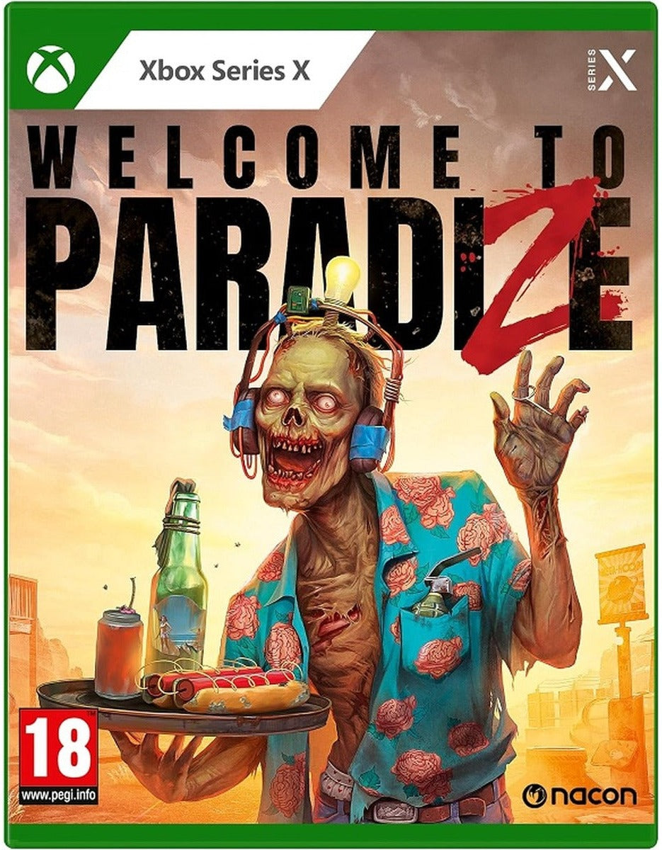 Welcome to ParadiZe Xbox Series X game box art