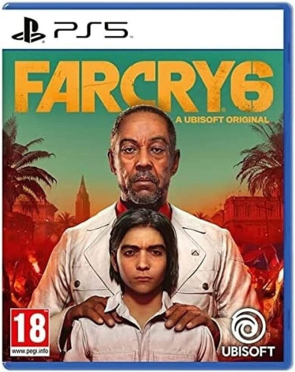Far Cry 6 PlayStation 5 game box art