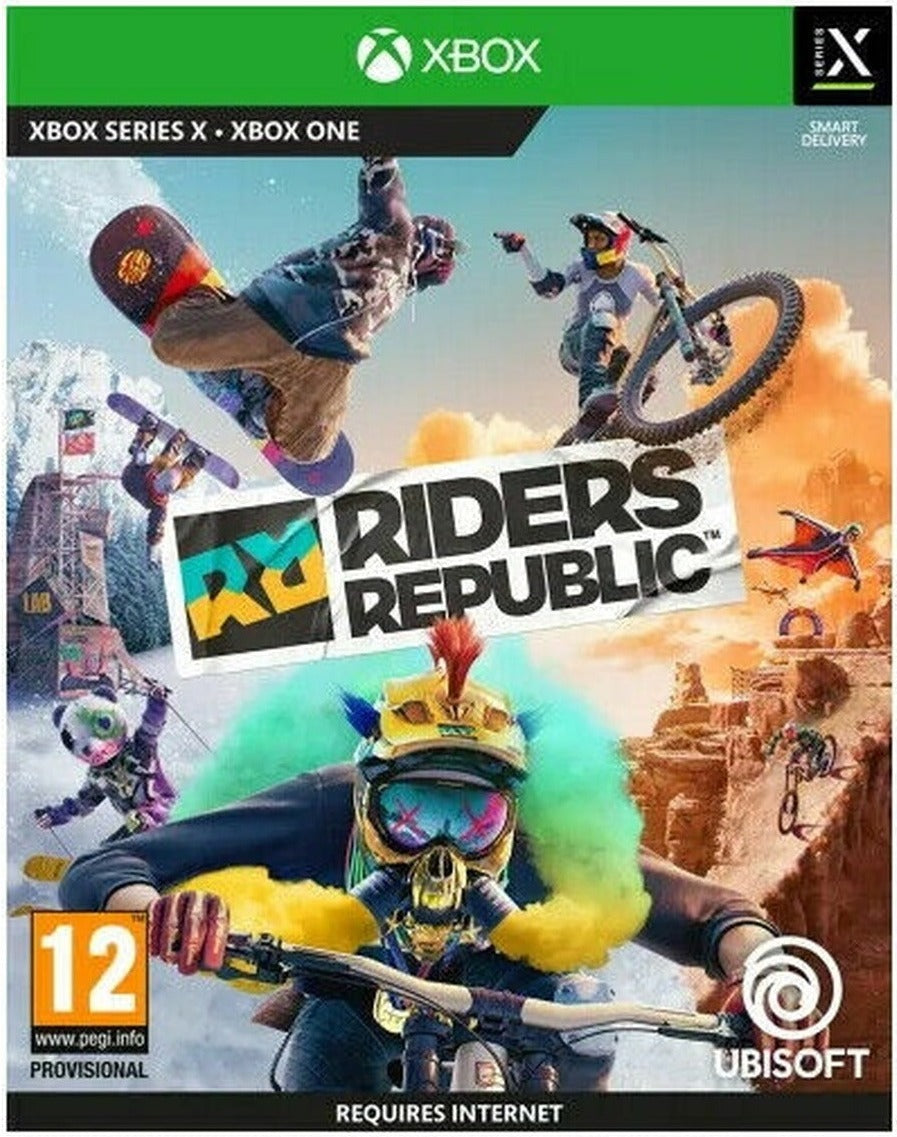 Riders Republic Xbox Series X game box art