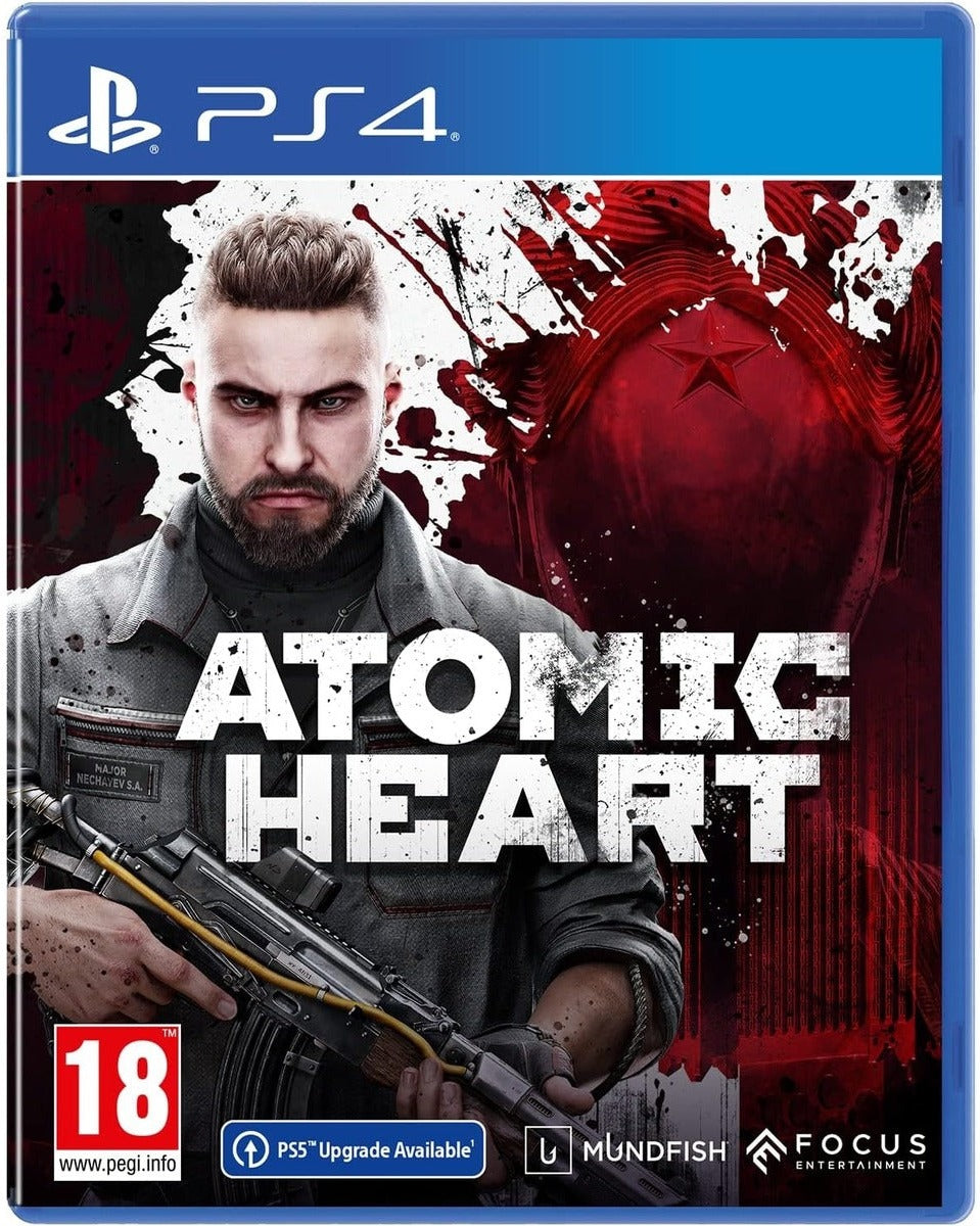 Atomic Heart PlayStation 4 game box art