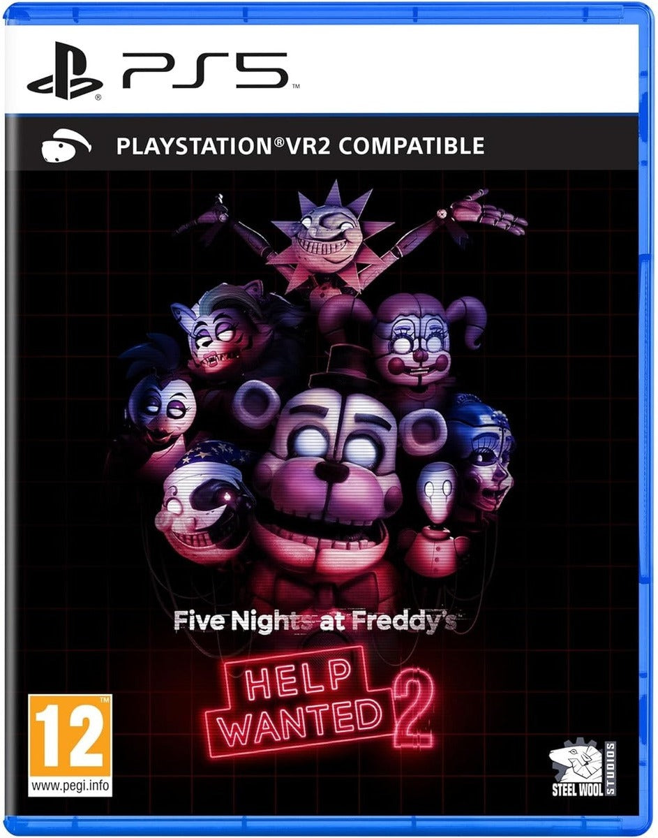 Five Nights at Freddy's: Help Wanted 2 PlayStation 5 game box art