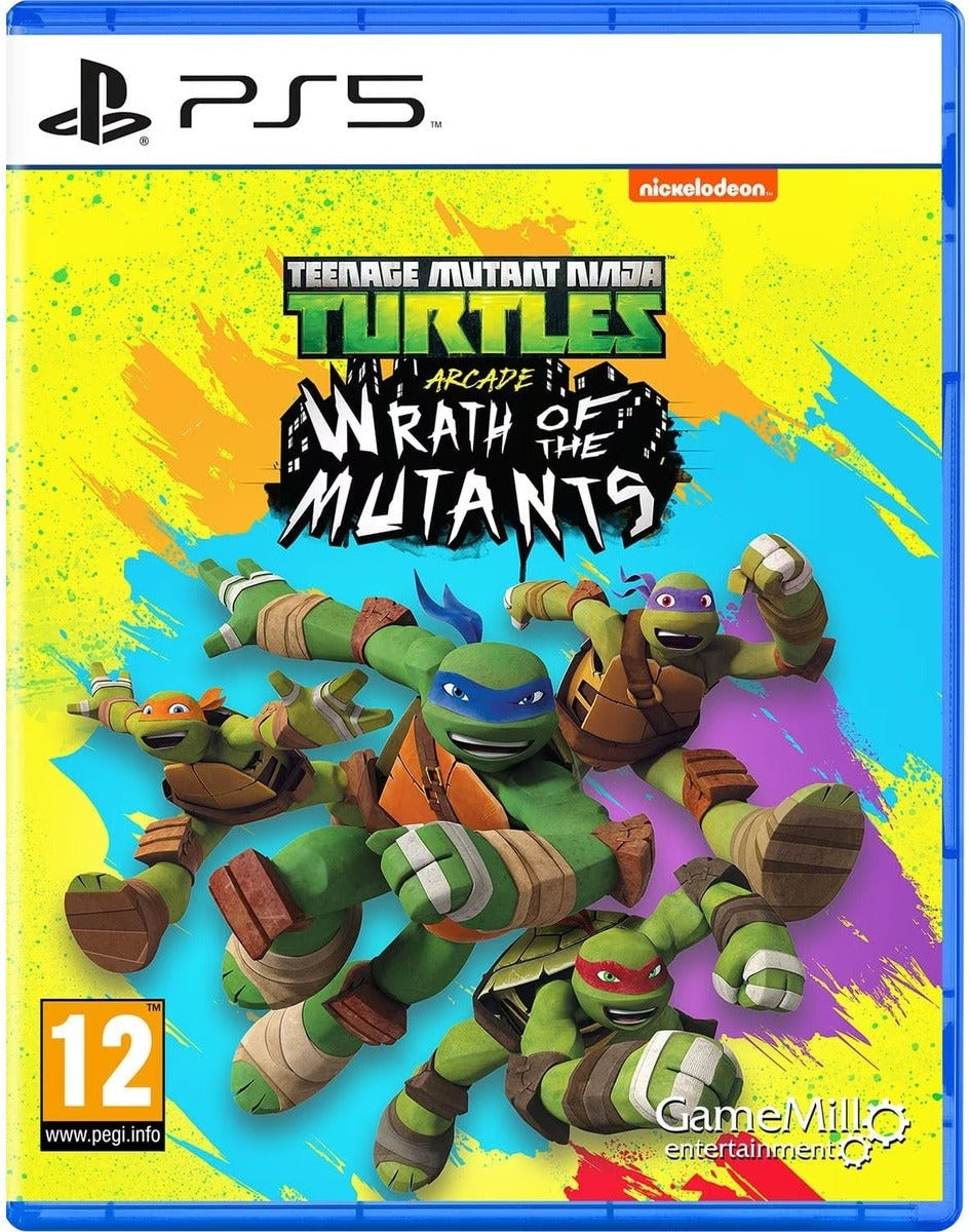 TMNT Arcade: Wrath of the Mutants PlayStation 5 box art