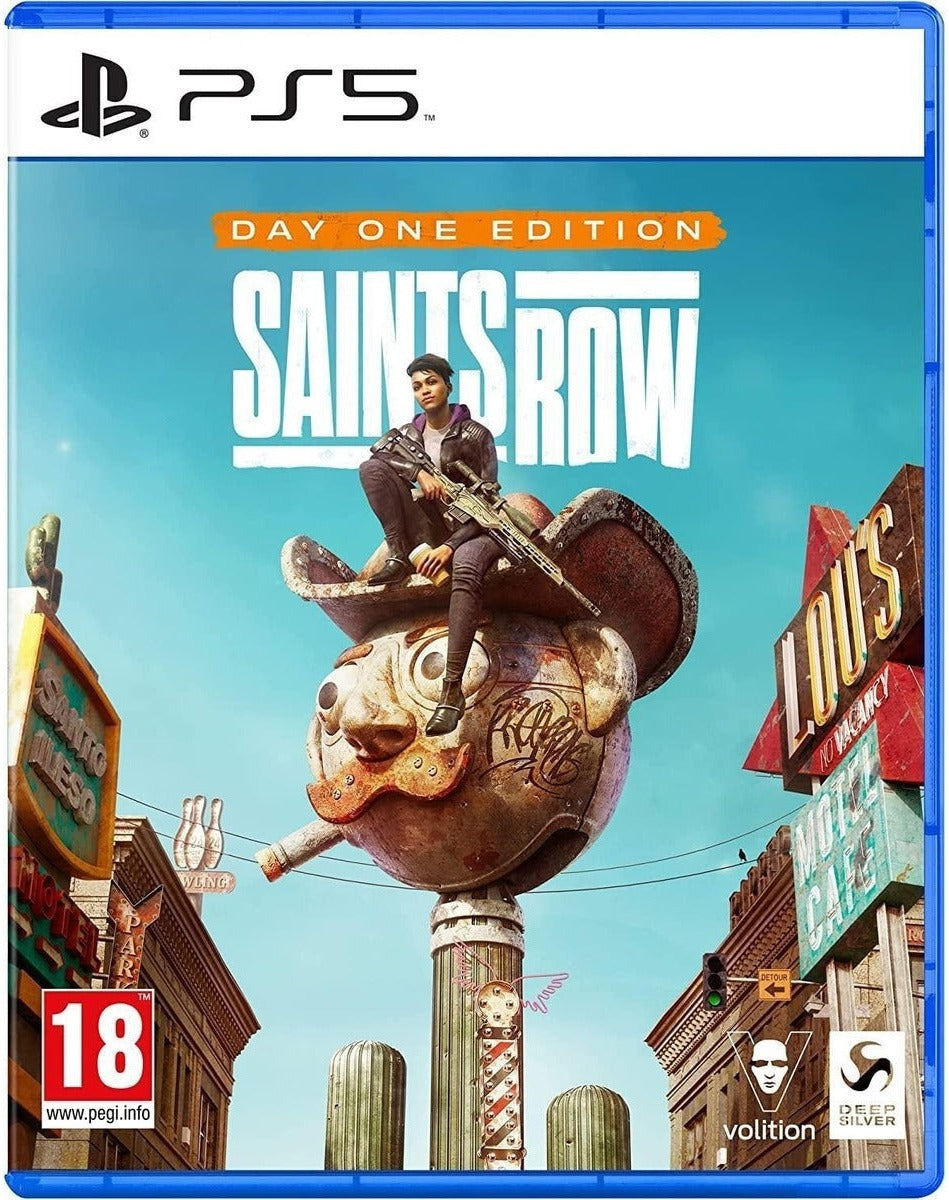 Saints Row Day One Edition PlayStation 5 box art