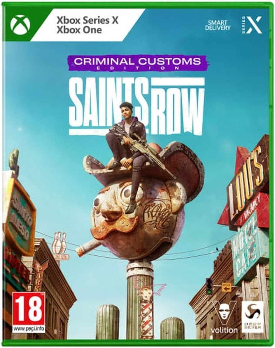 Saints Row Criminal Customs Edition Xbox Series X box art