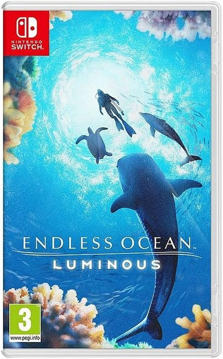 Endless Ocean Luminous Nintendo Switch game box art