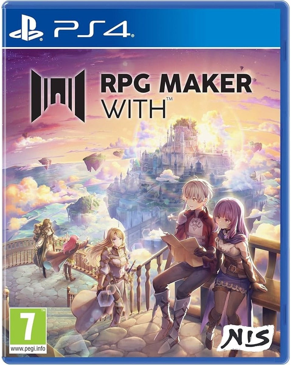 RPG MAKER WITH PlayStation 4 box art