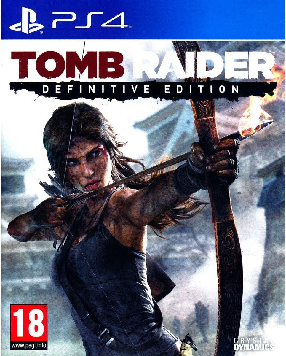Tomb Raider Definitive Edition PlayStation 4 game box