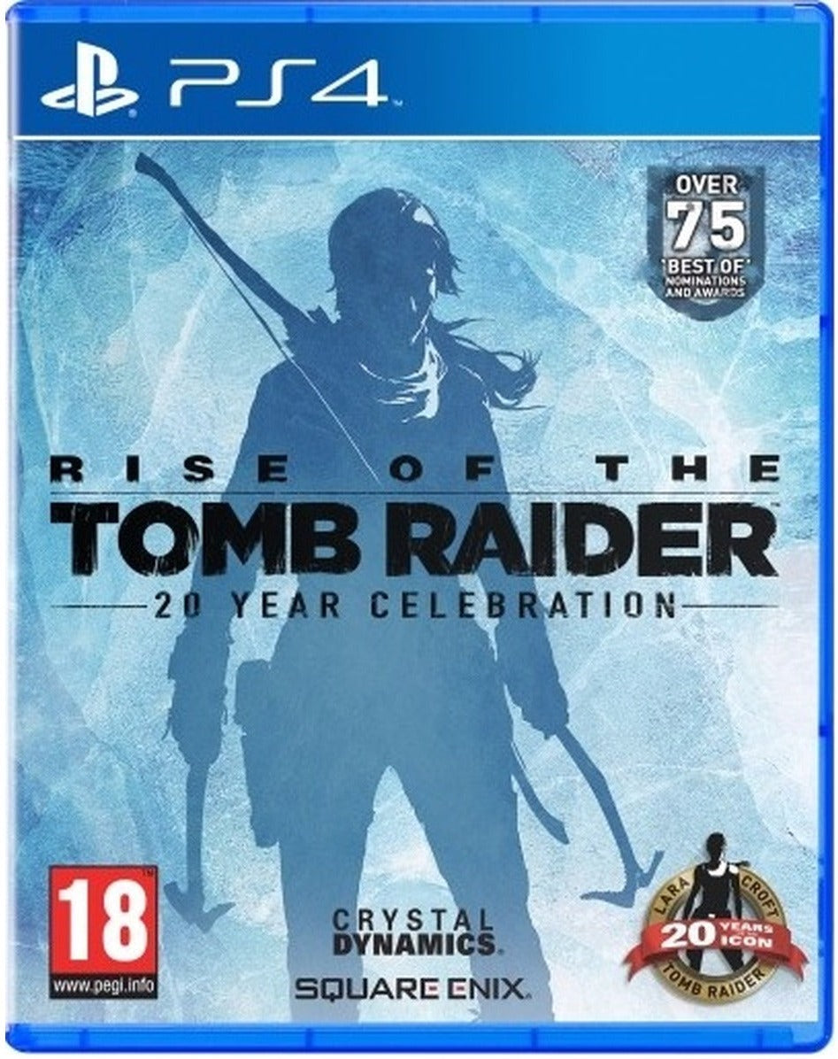 Rise of the Tomb Raider: 20 Year Celebration – PlayStation 4 box art