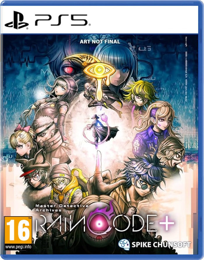 Master Detective Archives: RAIN CODE Plus PlayStation 5 box art