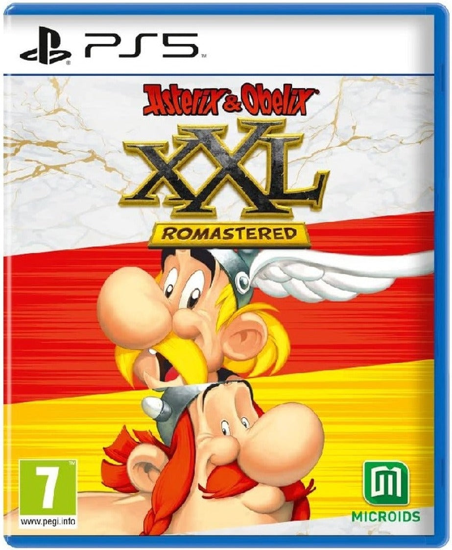 Asterix & Obelix XXL: Romastered PlayStation 5 game box art