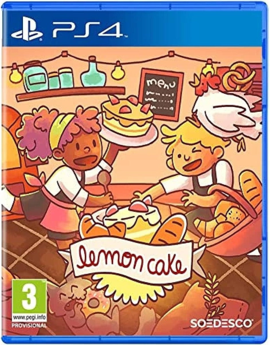 Lemon Cake PlayStation 4 game box art