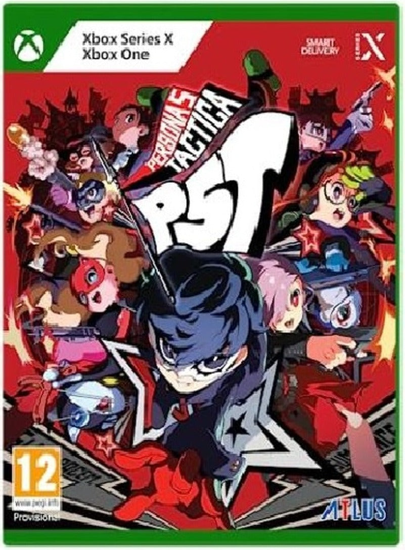 Persona 5 Tactica Xbox Series X game box art