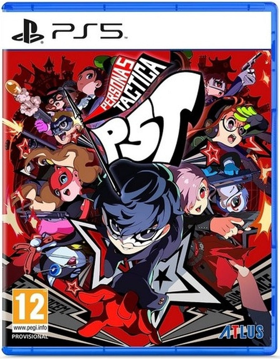 Persona 5 Tactica PlayStation 5 game box art